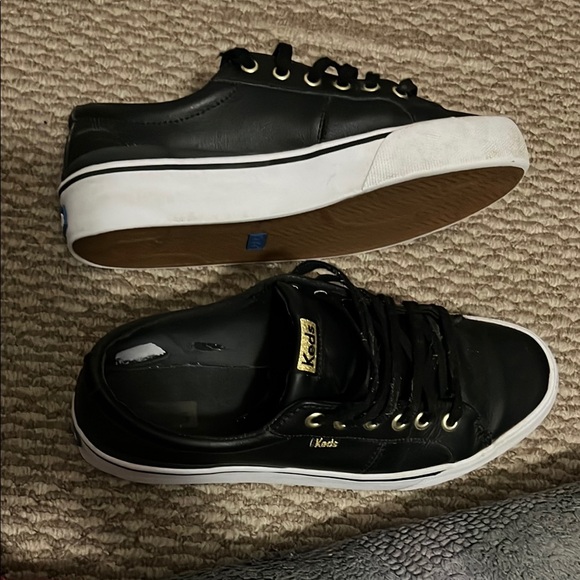 Keds Black shoes with gold detail, size 10 women’s - Picture 4 of 4